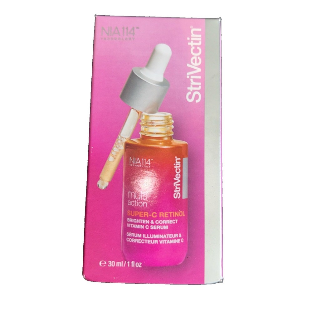 StriVectin Multi-Action Super-C Retinol Vitamin C Serum 1oz NIA114 Brighten Firm